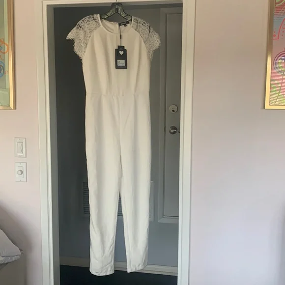 Missguided Pants Jumpsuits Nwt Missguided For Nordstrom Lace